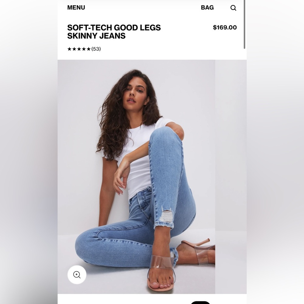 SOFT-TECH GOOD LEGS SKINNY JEANS